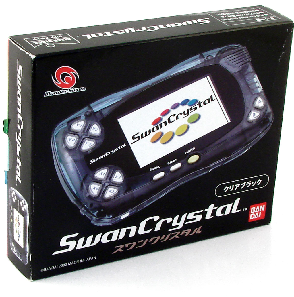 WonderSwan Crystal Console - Clear Black