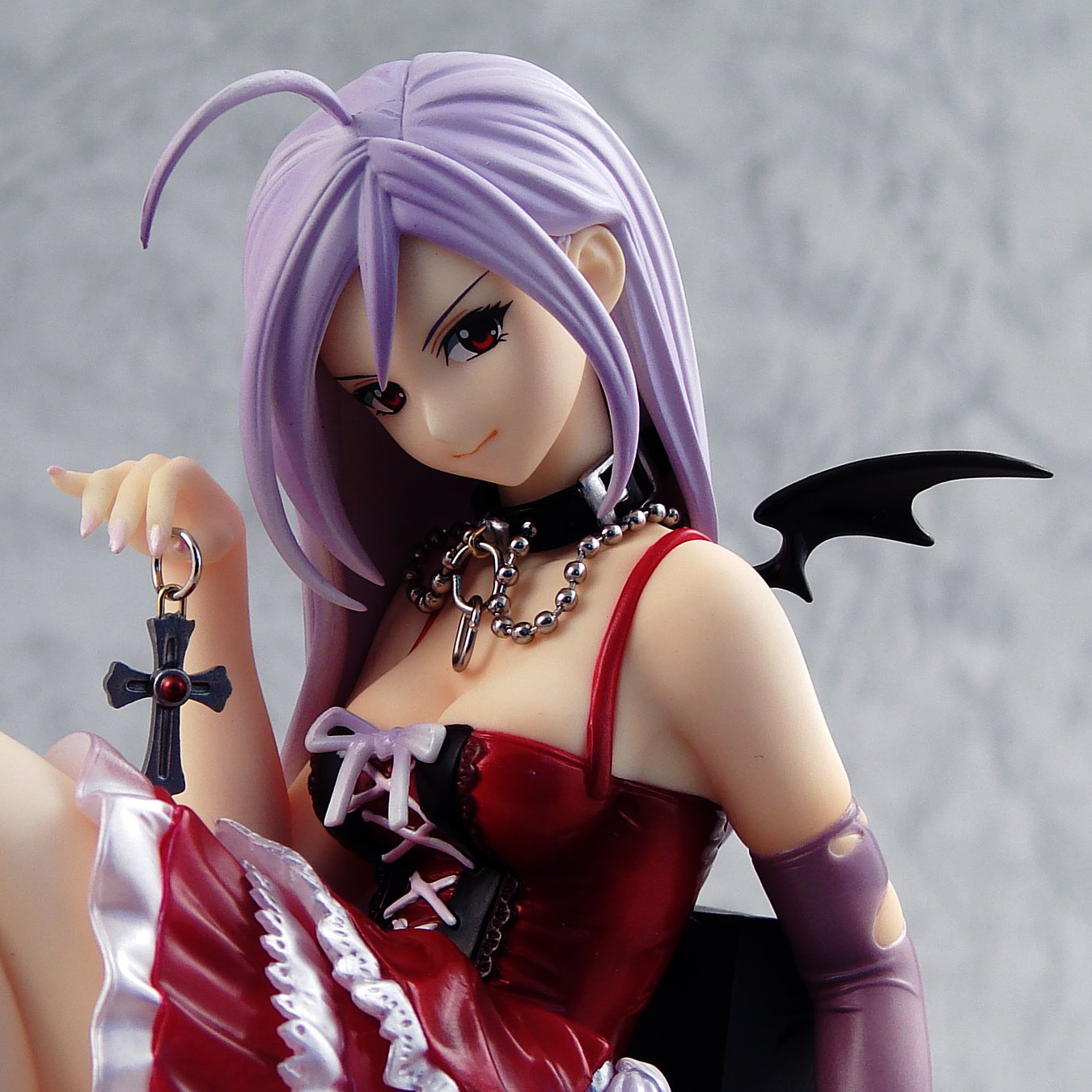 Rosario Vampire 1/8 Scale Pre-Painted PVC Figure: Akashiya Moka