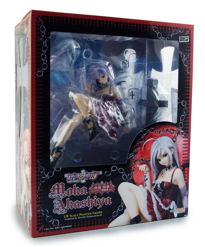 Rosario + Vampire 1/8 Scale Pre-Painted PVC Figure: Akashiya Moka image 4