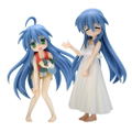 Dream Tech Lucky Star Non Scale Pre-Painted Figure: Izumi Konata & Kanata Treasures Set thumbnail 1