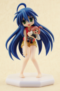 Dream Tech Lucky Star Non Scale Pre-Painted Figure: Izumi Konata (Wave Version) thumbnail 3