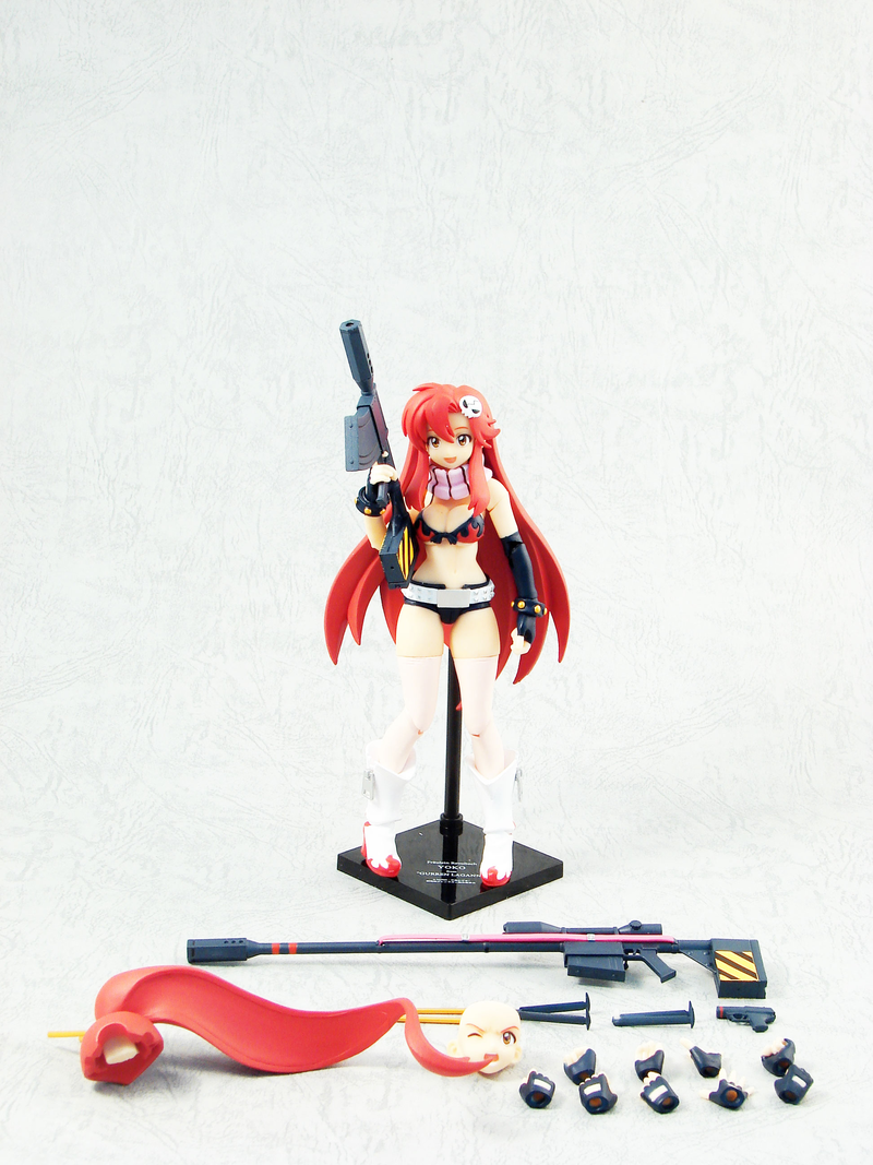 Fraulein Revoltech Series No. 016 - Gurren Lagann 1/10 Scale Pre-Painted PVC Figure: Yoko (Movie Version) image 5