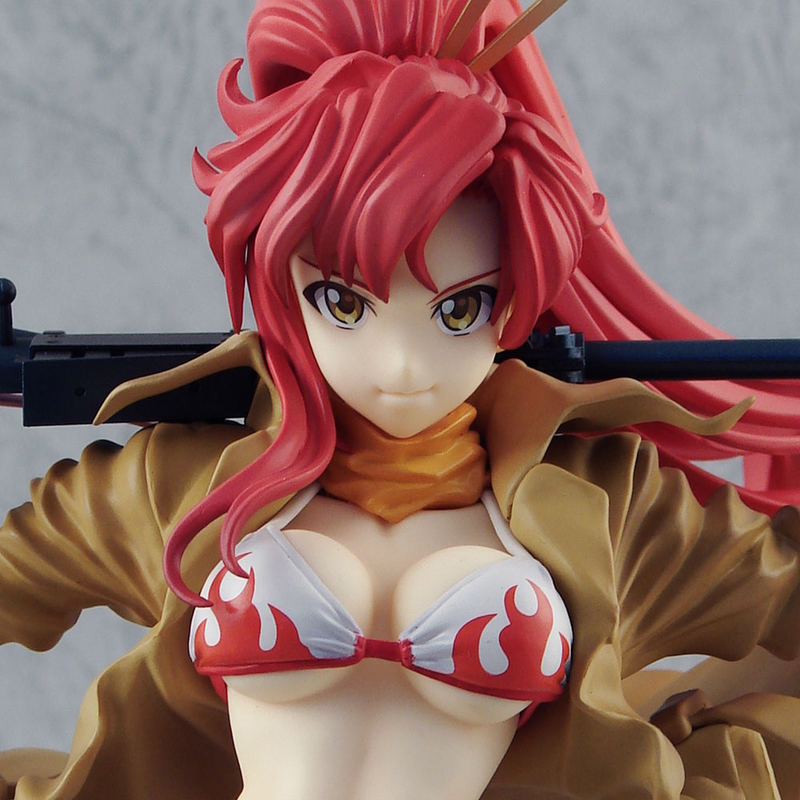 Gurren Lagann Bounty Hunter of Mystery 1/8 Scale Pre-Painted PVC Figure: Yoko (Littner Version) image 2