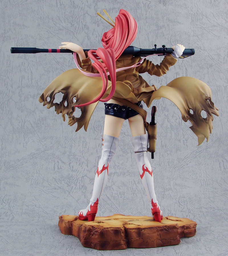 Gurren Lagann Bounty Hunter of Mystery 1/8 Scale Pre-Painted PVC Figure: Yoko (Littner Version) image 4