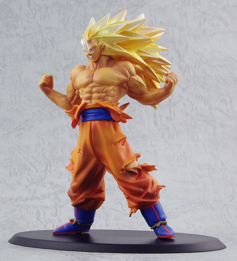 Dragon Ball Z DX Max Muscle Mania Vol. 1 Pre-Painted Figure: Son Goku Super Saiyan 3 image 2