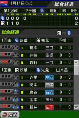 Kodawari Saihai Simulation: Ocha no Ma Pro Yakyuu DS image 7