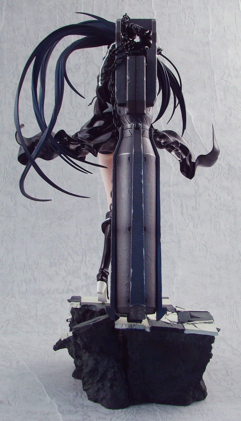 Black Rock Shooter 1/8 Scale Pre-Painted PVC Figure: Black Rock Shooter (Re-run) image 4