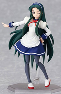 Suzumiya Haruhi no Yuutsu Non Scale Pre-Painted PVC Figure: figma Tsuruya San (Culture Festival Maid Version) thumbnail 3