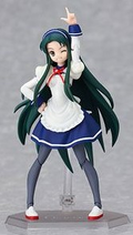 Suzumiya Haruhi no Yuutsu Non Scale Pre-Painted PVC Figure: figma Tsuruya San (Culture Festival Maid Version) thumbnail 4