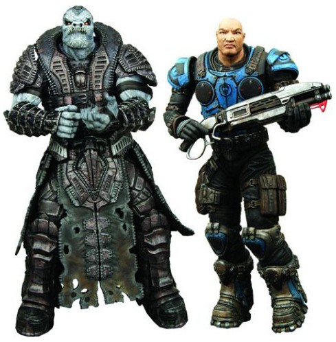 Gears of War Series 2 Pre-Painted Action Figure: Ramm vs Kim image 2