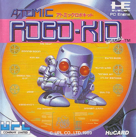 Atomic Robo Kid - Pc Engine Hucard- Japan Ntsc