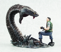 Bio Hazard Figure Collection Vol. 4 Pre-Painted Figure: Chris Redfield VS Yawn thumbnail 1