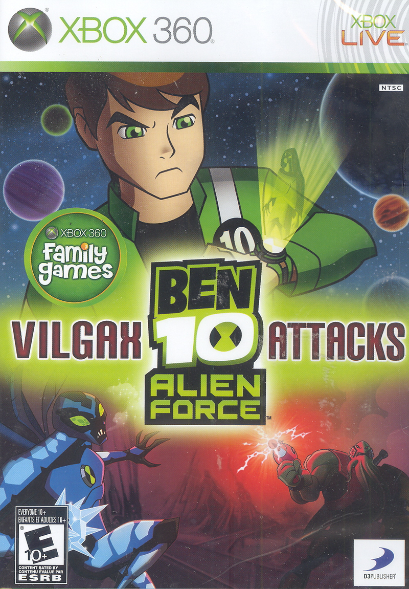 Ben 10 Alien Force: Vilgax Attacks for Xbox360