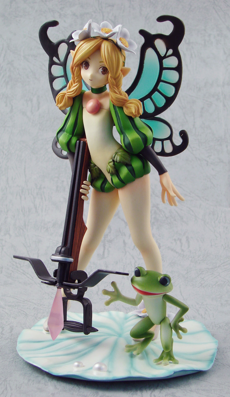 Odin Sphere SIF EX Non Scale Pre-Painted PVC Figure: Mercedes (Re-run) image 2