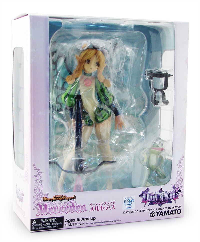 Odin Sphere SIF EX Non Scale Pre-Painted PVC Figure: Mercedes (Re-run) image 4