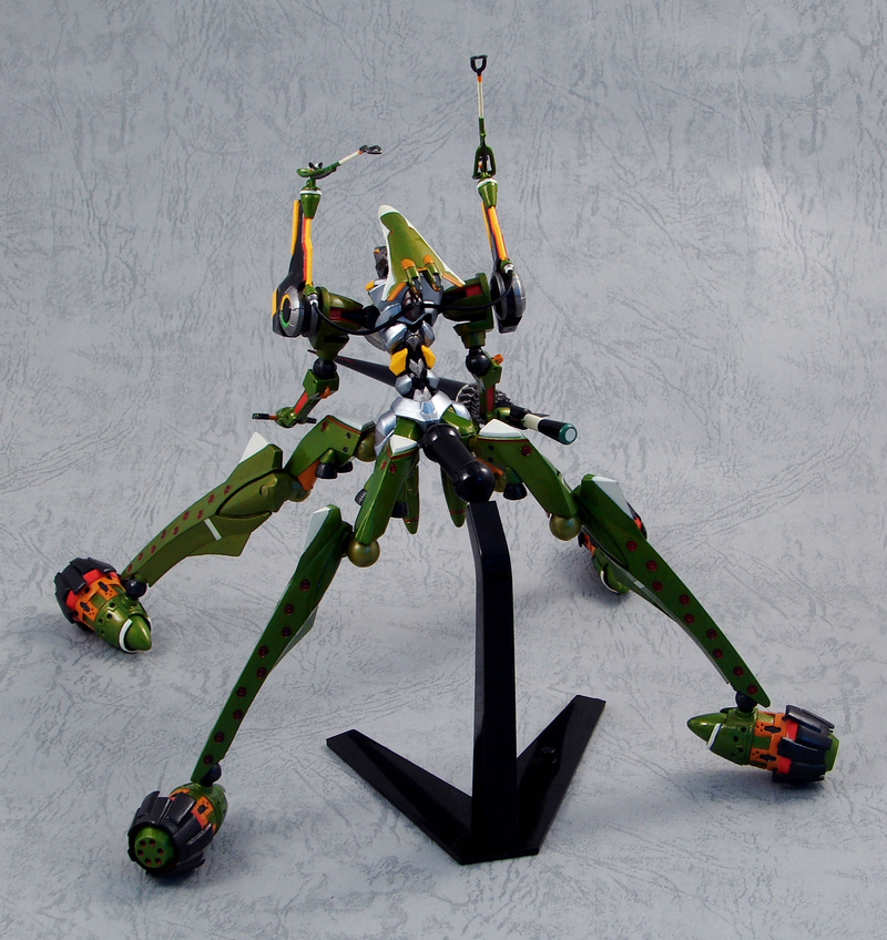 Revoltech Series No. 069 - Neon Genesis Evangelion: Rebuild of Evangelion Pre-Painted PVC Figure: Eva Provisional Unit-05 image 4