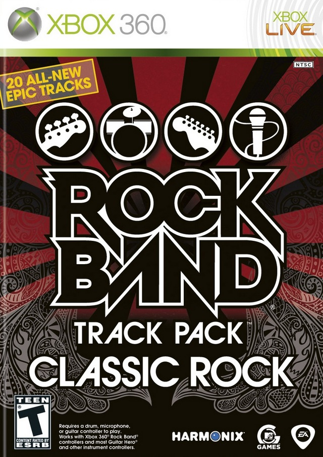 Rock Band Track Pack: Classic Rock image 1