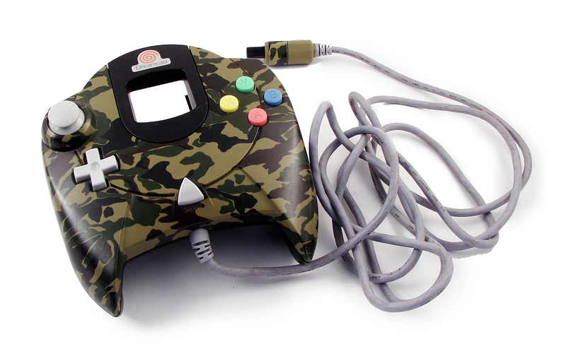 Dreamcast Controller (D-Direct Camouflage Design) image 1