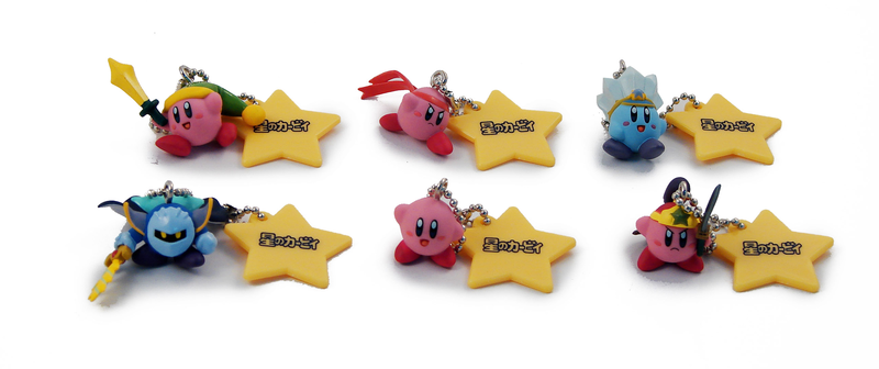 TakaraTomy Kirby Mascot Key Chain Gashapon image 1