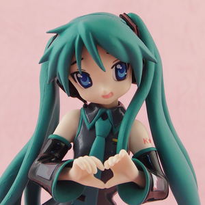 Lucky Star OVA EX Pre-Painted PVC Figure: Hiiragi Kagami (Miku Version)_