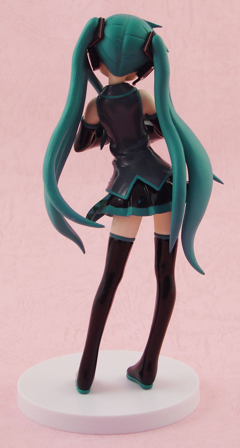 Lucky Star OVA EX Pre-Painted PVC Figure: Hiiragi Kagami (Miku Version) image 3