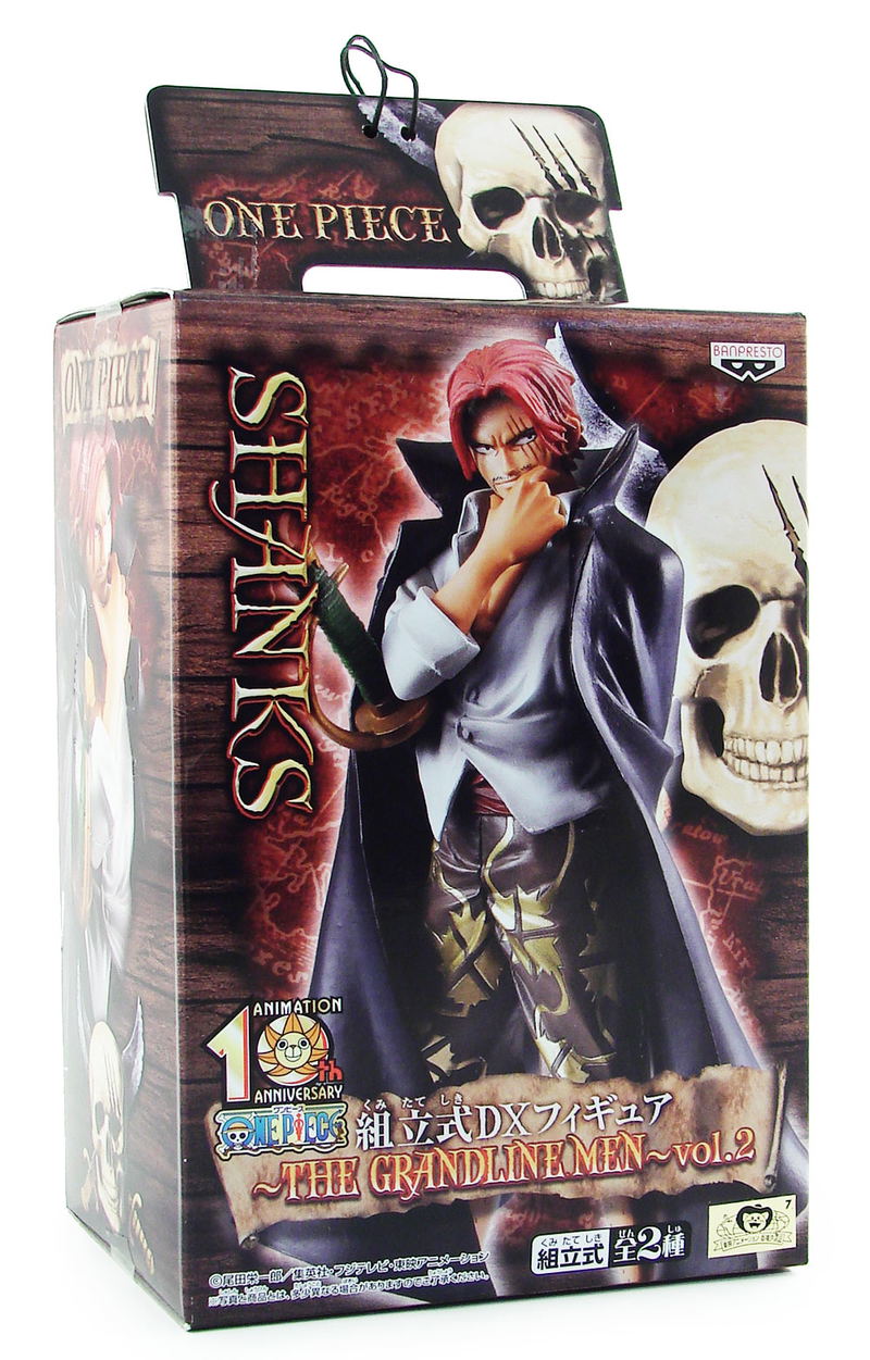 One Piece The Grandline Men Vol.2 Pre-Painted Figure: Shanks image 4