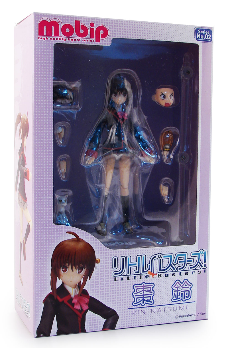 Little Busters Non Scale Pre-Painted PVC Figure: Natsume Rin (Mobip Version) image 6