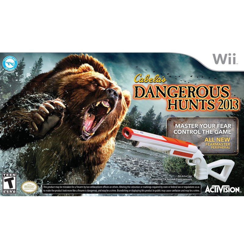Cabela's Dangerous Hunts 2013 (w/ Top Shot Fearmaster Controller) image 1