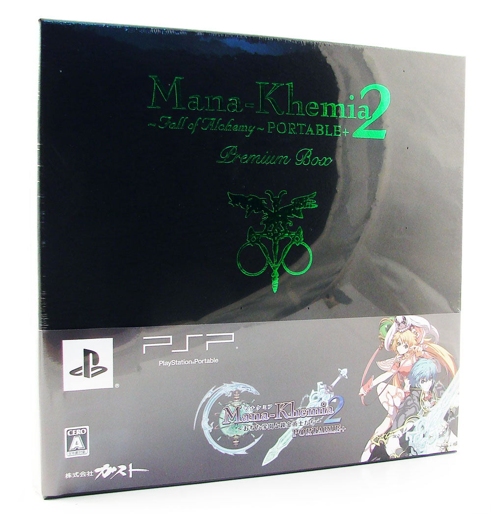 Mana Khemia 2 Portable Pour PSP – Jeu De Rôle Japonais, Neuf Sous Blister (Japon)