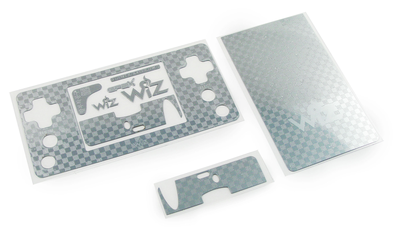 GP2x Wiz Metal Sticker (Silver) image 2