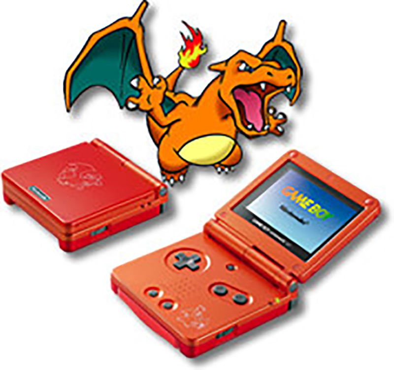 Game Boy Advance SP - Charizard Fire Red (110V) image 1