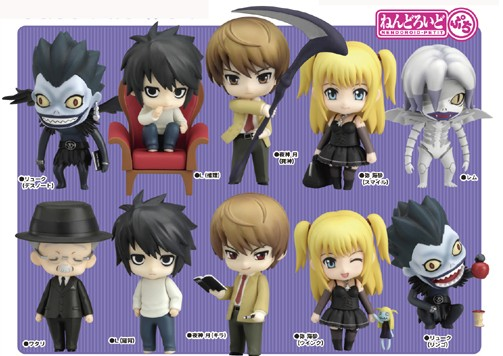 Nendoroid Petit Death Note Case File #01 Pre-Painted Trading Figure image 2