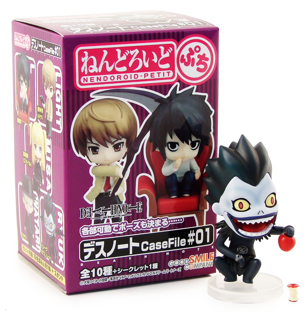 Nendoroid Petit Death Note Case File #01 Pre-Painted Trading Figure