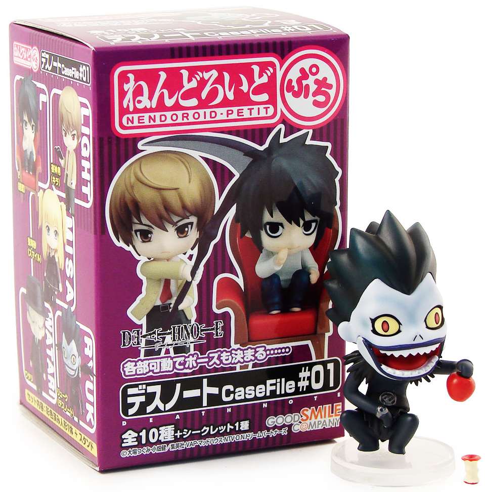 Nendoroid Petit Death Note Case File #01 Pre-Painted Trading Figure