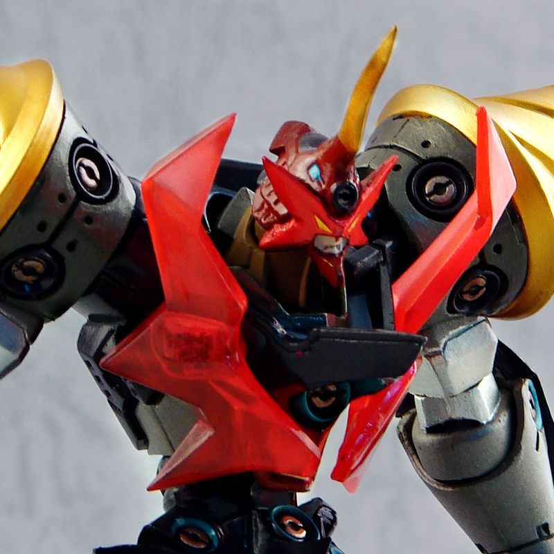 Revoltech Series No. 071 - Gurren Lagann Pre-Painted PVC Figure: Super Galaxy Gurren Lagann (Re-run) image 2