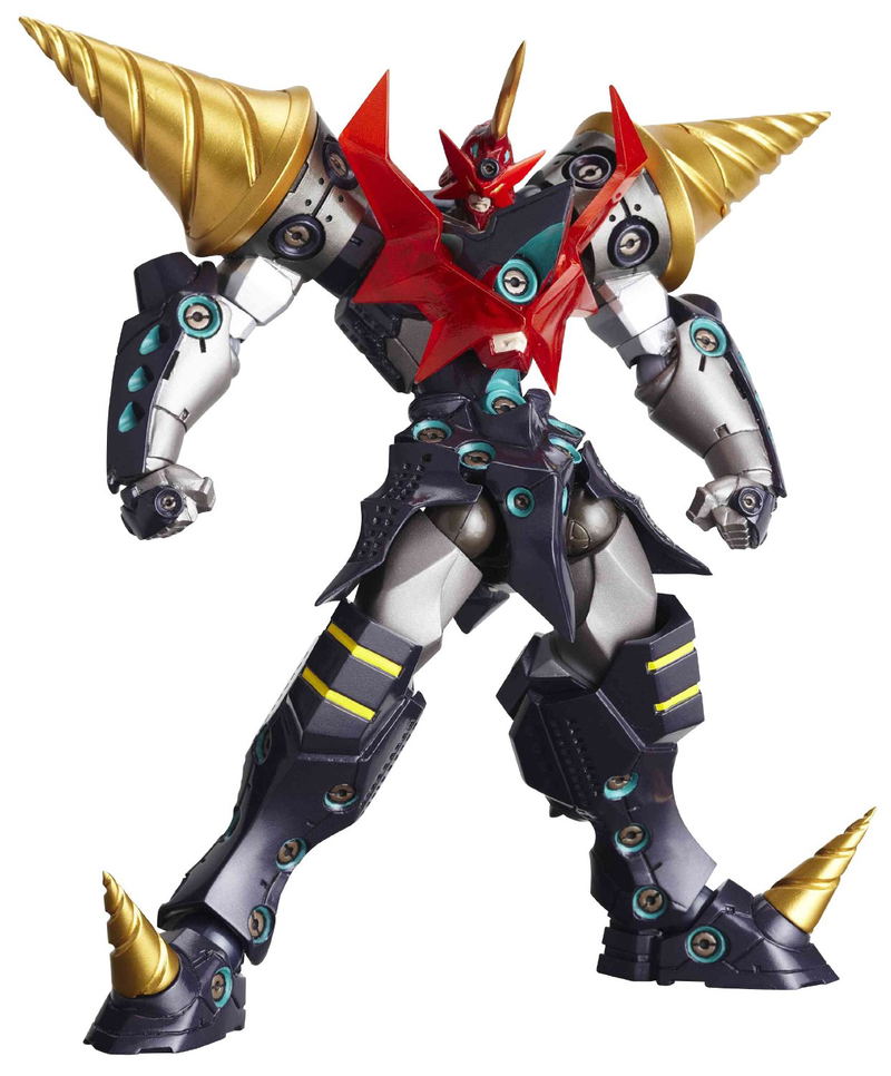 Revoltech Series No. 071 - Gurren Lagann Pre-Painted PVC Figure: Super Galaxy Gurren Lagann (Re-run) image 1