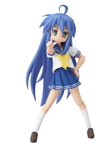 Lucky Star Non Scale Pre-Painted PVC Figure: figma Izumi Konata (Summer School Version) image 1