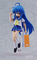 Lucky Star Non Scale Pre-Painted PVC Figure: figma Izumi Konata (Summer School Version) thumbnail 7