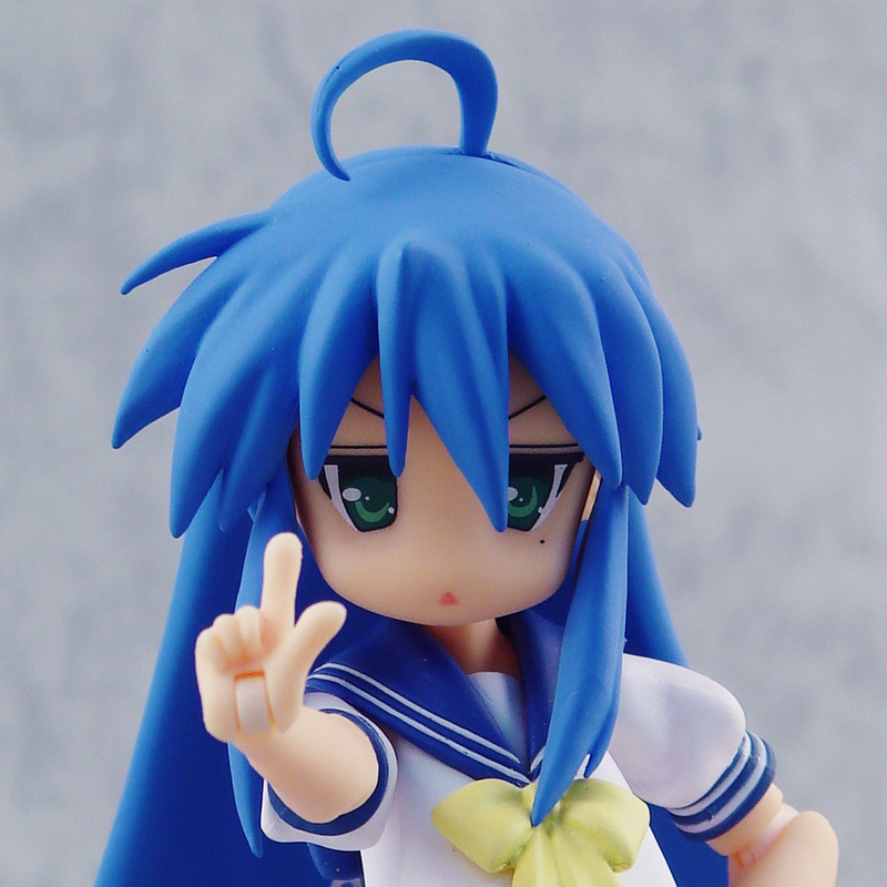 Lucky Star Non Scale Pre-Painted PVC Figure: figma Izumi Konata (Summer School Version) image 2