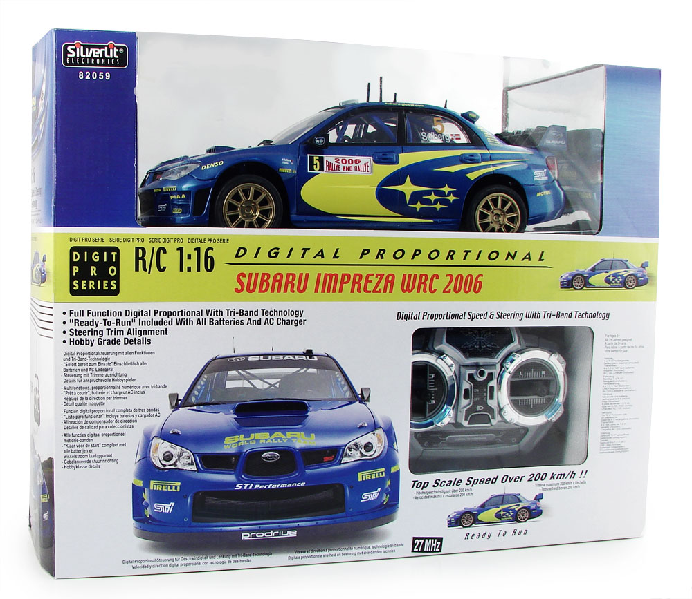 Silverlit 1/16 Scale R/C Subaru Impreza WRC 2006