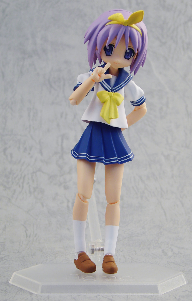 Lucky Star Non Scale Pre-Painted PVC Figure: figma Hiiragi Tsukasa (School Uniform Version) image 3