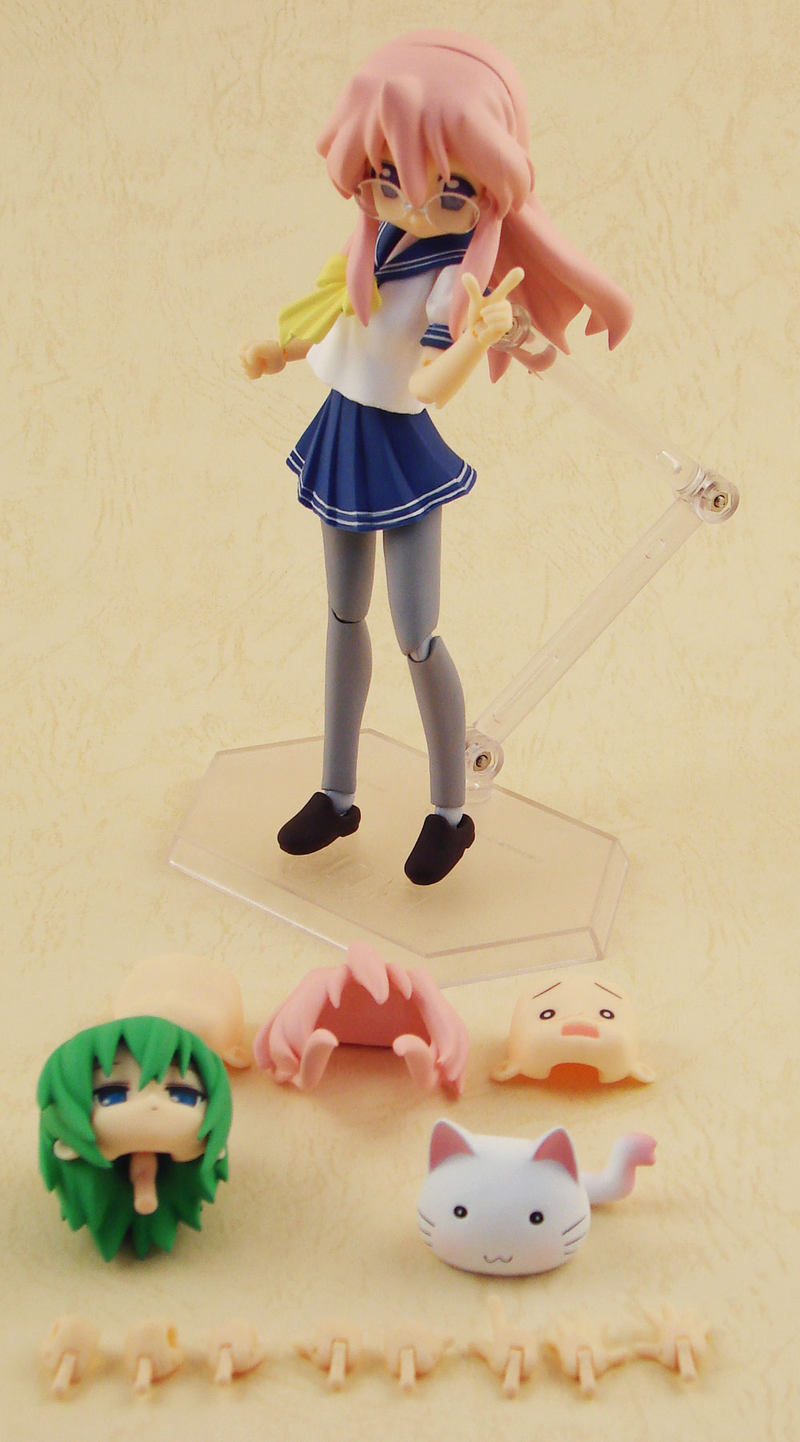 Lucky Star Non Scale Pre-Painted PVC Figure: figma Takara Miyuki (School Uniform Version) image 5