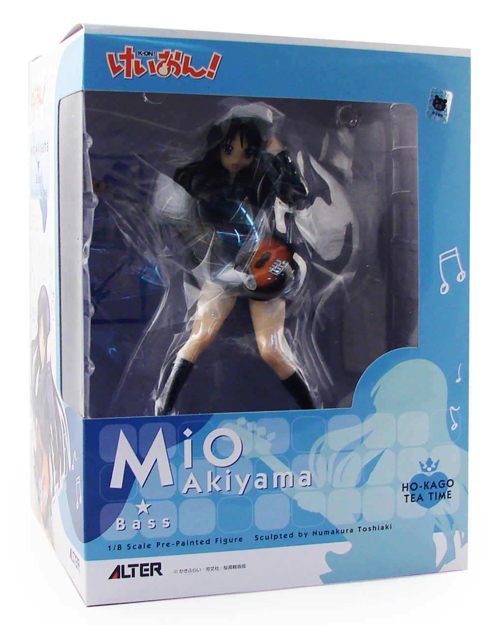 けいおん！　秋山澪　1/8 scale Painted figure K-ON! 1/8 Scale Pre-Painted PVC Figure: Akiyama Mio Alter Ver. (Re