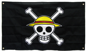 One Piece 10th Anniversary Pirate Flag: Straw Hat Flag_