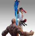 Street Fighter Series: Ryu VS Sagat Diorama Statue thumbnail 1