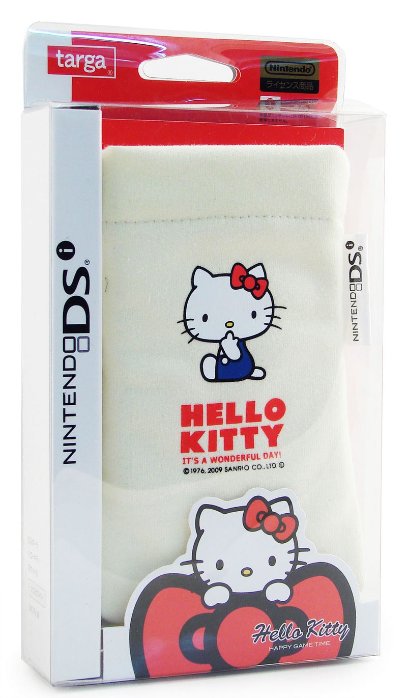 Hello Kitty Slim Pouch III DSi (White) image 1