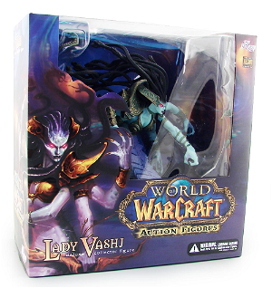 World of Warcraft Series 4 Pre-Painted Figure: Lady Vashj (Delux Version)