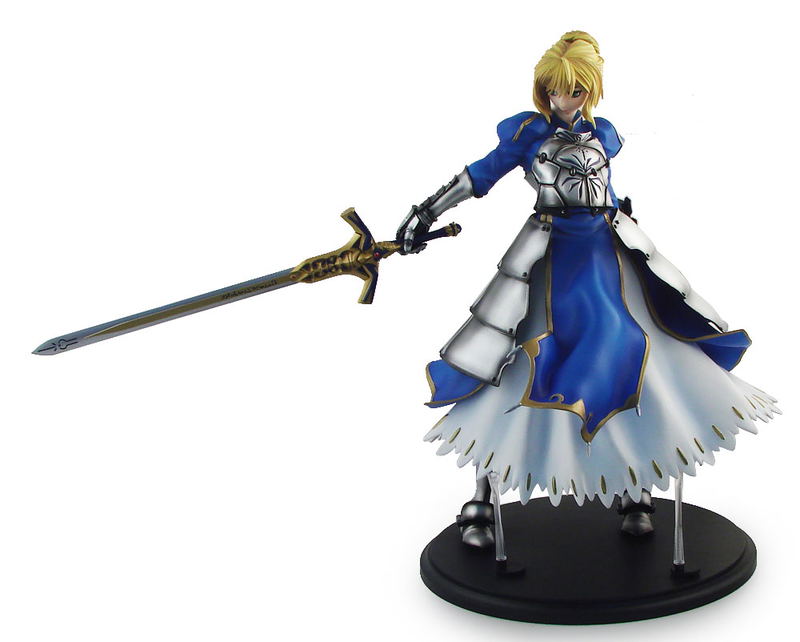 Fate/stay night 1/4 Scale Pre-Painted PVC Figure: Saber Real Arrange 003 image 1