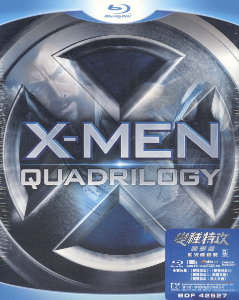 X-Men Quadrilogy [4 Blu-ray Edition] image 1
