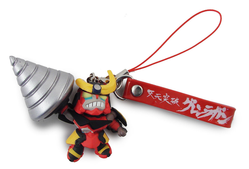 Eye Up Gurren Lagann Mini Gurren Team Strap Figure: Gurren Lagann image 1